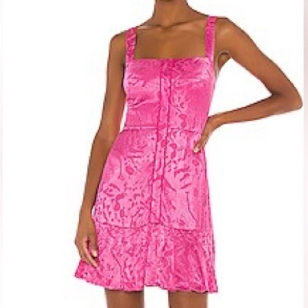 Alexis Alys Dress in Vivid Fuchsia